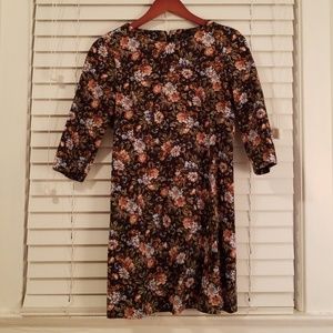 Fall Pattern Zara Minidress